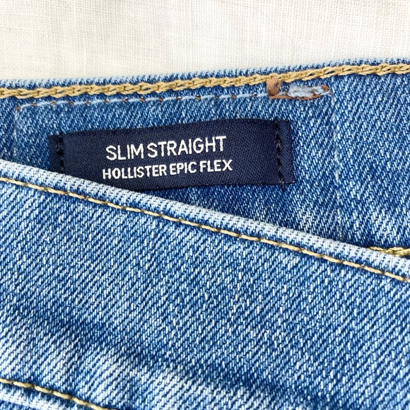 Hollister Epix Flex Slim Straight Jean - Picture 4 of 13
